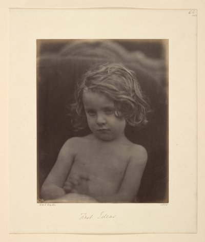 最初のアイデア 作： Julia Margaret Cameron