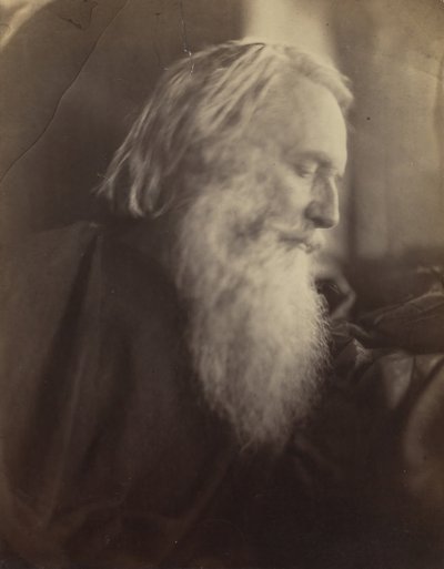 ヘンリー・テイラー、1864年 作： Julia Margaret Cameron