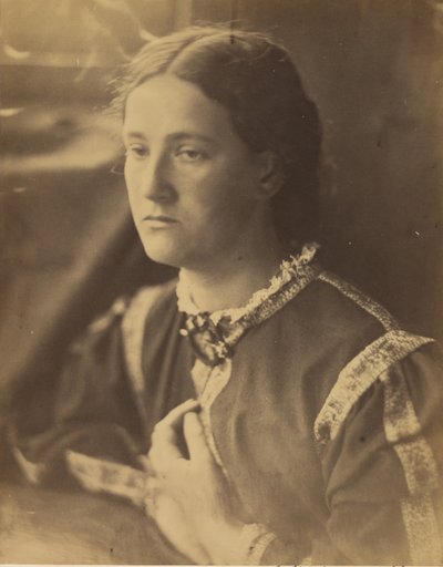 ジュリア・ハーシェル、1865年。 作： Julia Margaret Cameron