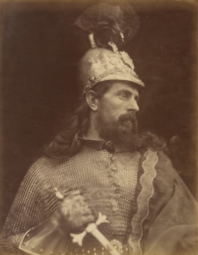 キング・アーサー、1874年9月 作： Julia Margaret Cameron