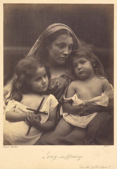 長い苦しみ 作： Julia Margaret Cameron