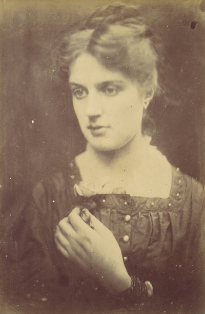 マリー・スパルタリ、1868年 作： Julia Margaret Cameron