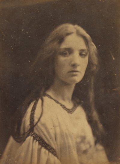 [メアリー・ライアン】1865-66年 作： Julia Margaret Cameron
