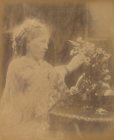 ミセス・ハルフォード・ヴォーンガム、フレッシュウォーター、1873年 作： Julia Margaret Cameron