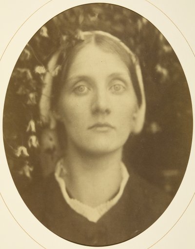 ミセス・ハーバート・ダックワース『A Beautiful Vision』（1872年）。 作： Julia Margaret Cameron