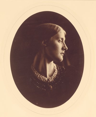 ハーバート・ダックワース夫人、1867年4月（アルバム・プリント 作： Julia Margaret Cameron