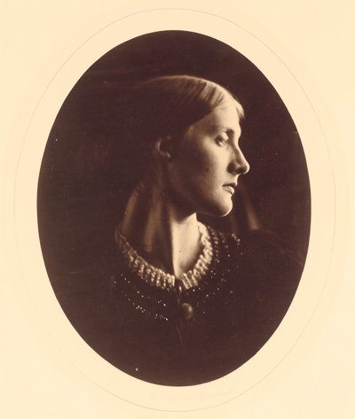 1867年4月、ハーバート・ダックワース夫人。 作： Julia Margaret Cameron
