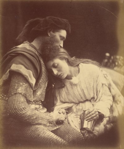 ランスロット卿とグィネビア王妃の別れ 作： Julia Margaret Cameron