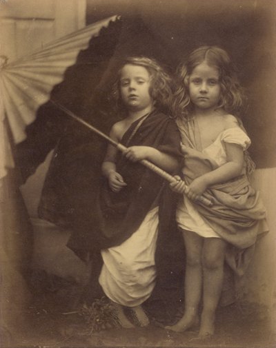 [ポールとヴァージニア］ 作： Julia Margaret Cameron