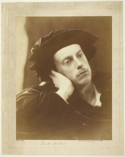フランク・チャータリス氏の肖像（1867年 作： Julia Margaret Cameron