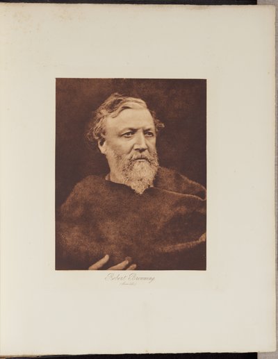 ロバート・ブラウニング 作： Julia Margaret Cameron