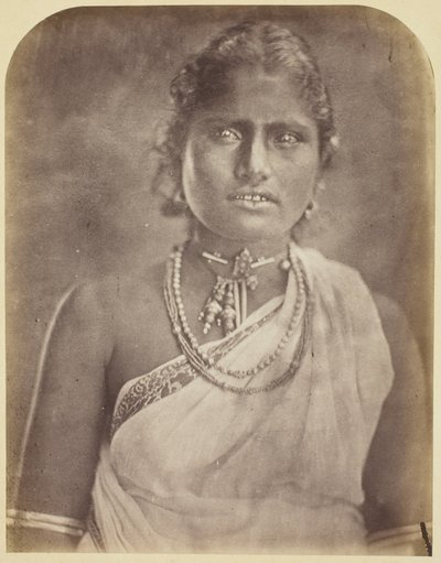 シンハラ人女性 作： Julia Margaret Cameron