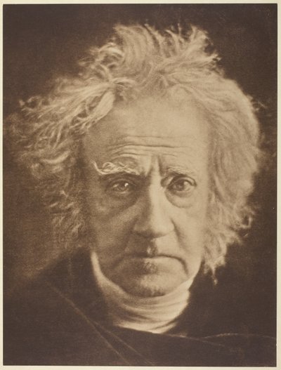 サー・ジョン・ハーシェル 作： Julia Margaret Cameron
