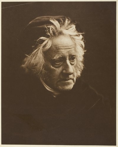 サー・ジョン・ハーシェル 作： Julia Margaret Cameron