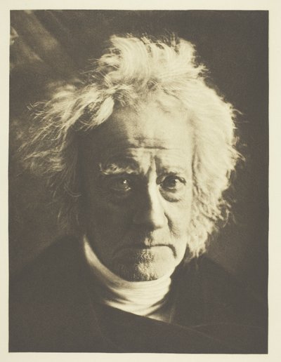 サー・ジョン・ハーシェル 作： Julia Margaret Cameron