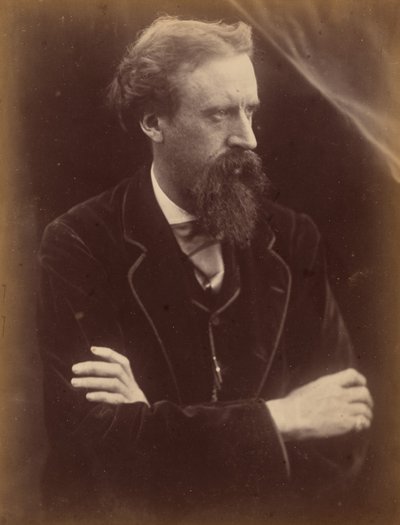 レスリー・スティーブン卿1872年（写真） 作： Julia Margaret Cameron