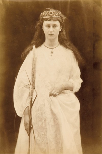 セント・アグネス（アリス・リデル） 作： Julia Margaret Cameron