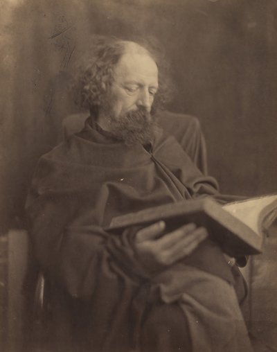 テニソン・レディング、1865年。 作： Julia Margaret Cameron