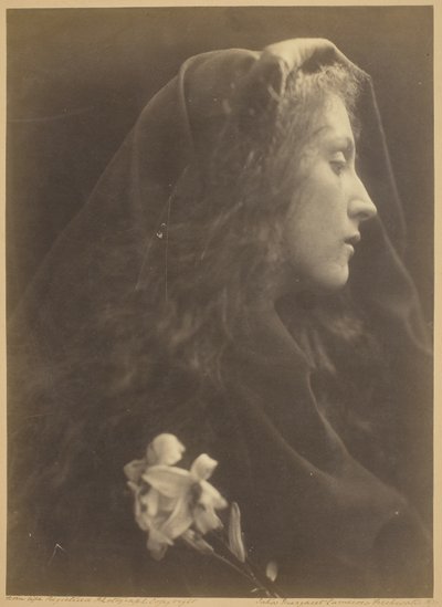 墓場の天使 作： Julia Margaret Cameron