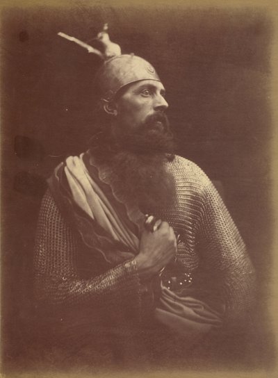アーサー王の死去 作： Julia Margaret Cameron