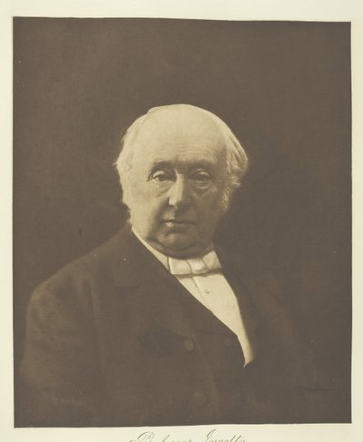 The Very Reverend Dr. Jowett Master of Balliol, Oxford, 1865年、1893年頃に印刷。 作： Julia Margaret Cameron