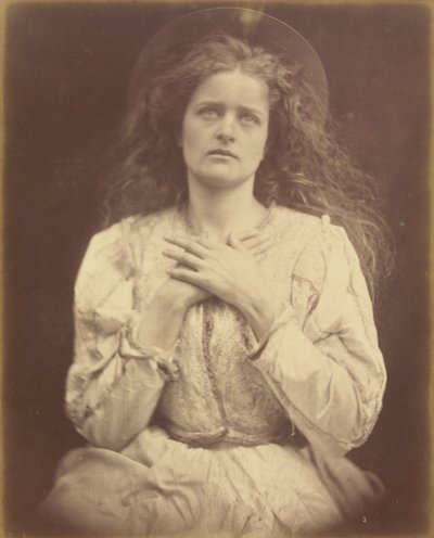 祝福された音楽は私の魂が行かなければならないように行きました 作： Julia Margaret Cameron