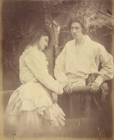 彼らは私を残酷な心と呼んでいます、私は気にしません 作： Julia Margaret Cameron