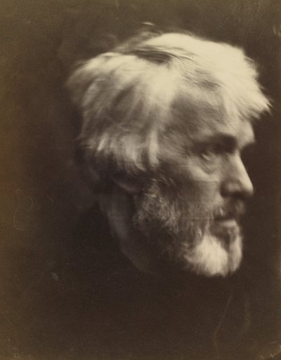 トマス・カーライル（1795年～1881年） 作： Julia Margaret Cameron