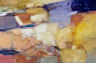 鮮やかな抽象的なフィールド 作： Julia Purinton