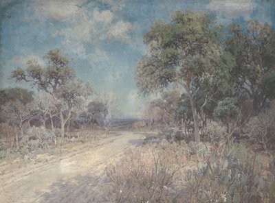 丘への道、1918年頃（キャンバスに油彩） 作： Julian Onderdonk