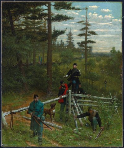 ユニオンヴァンガード、1889年 作： Julian Scott