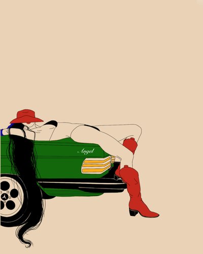 レッドハット・カー・スタイル 作： Juliana Kokolari