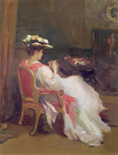 応接室で 作： Julie H. Heynemann