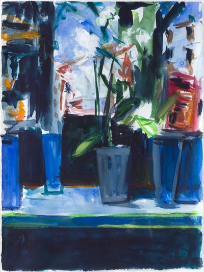 市の花屋、2017、 作： Julie Held