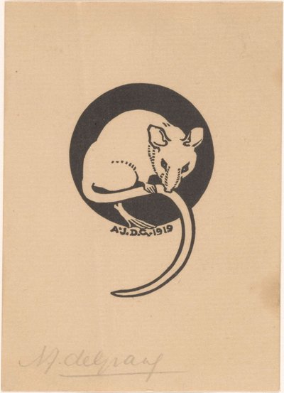 ねずみ 作： Julie de Graag (signed by artist)