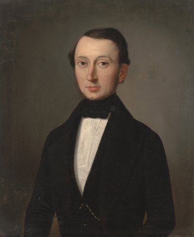 クレオール紳士の肖像、c.1835-37（キャンバスに油彩） 作： Julien Hudson