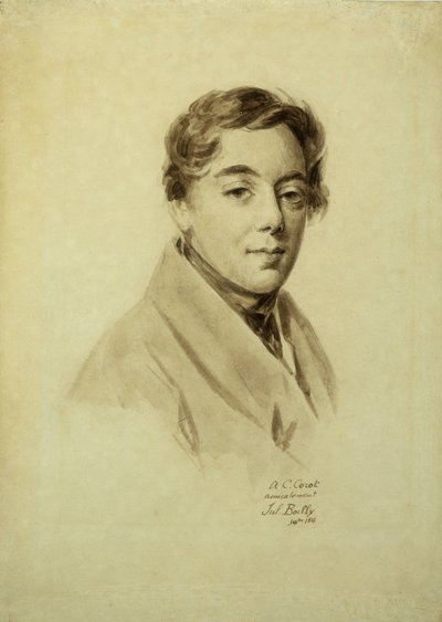 カミーユジャンバプティストコロー、1822年 作： Julien Leopold Boilly