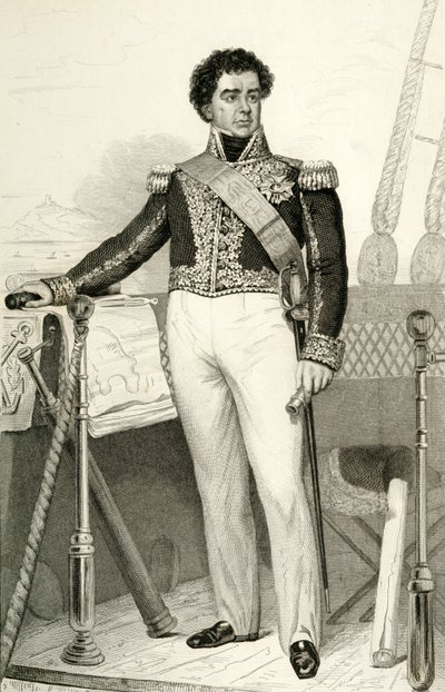 ガイ・ビクトルデュペレ、1804年、1839年。 作： Julien Leopold Boilly