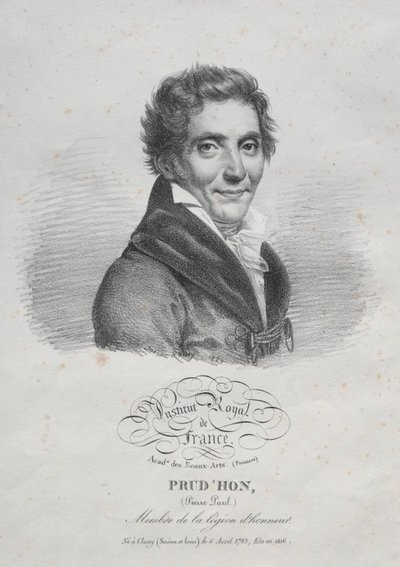 ピエール・ポール・プルドン 作： Julien Leopold Boilly