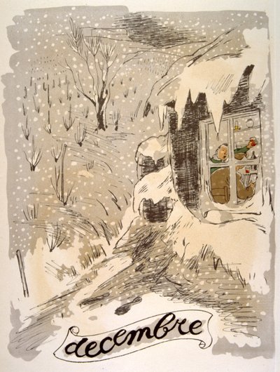 Humoristinen viinikuvitus 1946. Kuvitus Julien Pavil 作： Julien Pavil