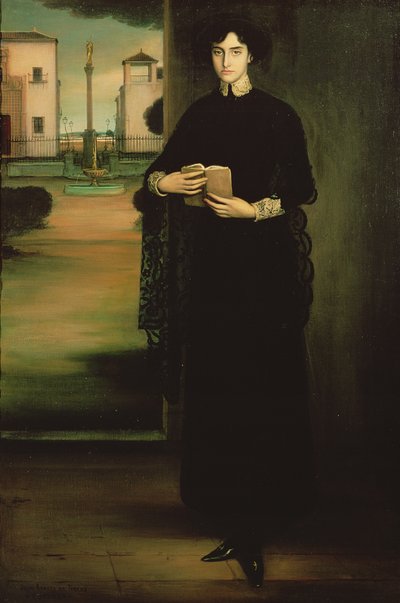 花の聖さ、1910 作： Julio Romero de Torres