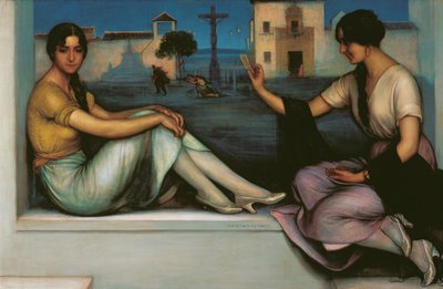 占い 作： Julio Romero de Torres