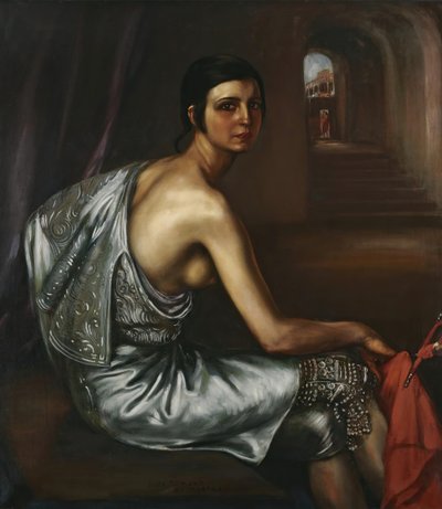 闘牛士の少女 闘牛士の少女、1928～1929年。 作： Julio Romero de Torres