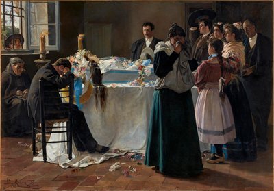 1895年、それがどれほどきれいだったか見てください。 作： Julio Romero de Torres