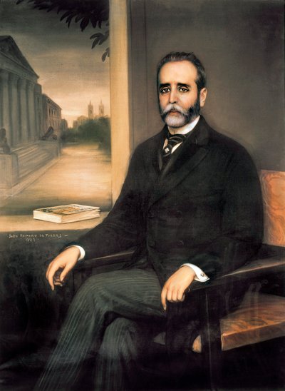 スペインの政治家・弁護士・ジャーナリスト、ホセ・サンチェス・ゲラ（1859-1935）の肖像 作： Julio Romero de Torres