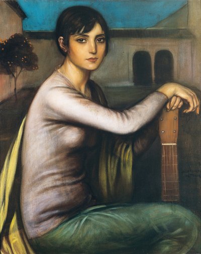 アンダルシアの悲しみの憂鬱、1925～1928年頃。 作： Julio Romero de Torres