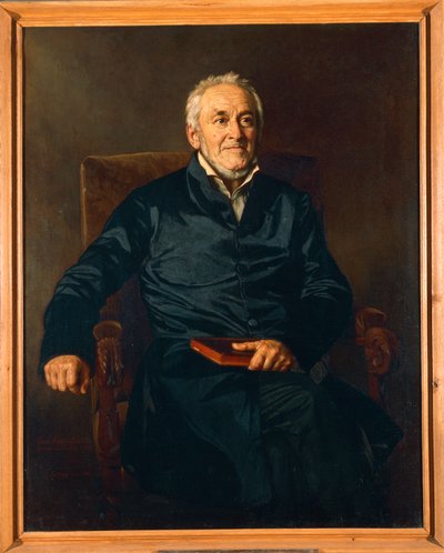 Ernst Moritz Arndt（キャンバスに油彩） 作： Julis Amatus Roeting