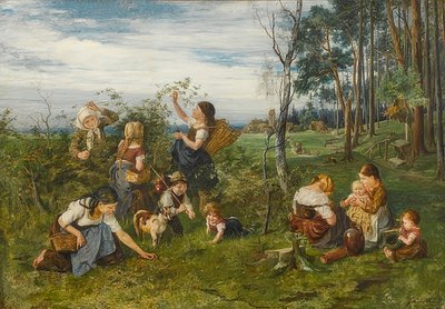 ラズベリー。 1876 作： Julius Adam