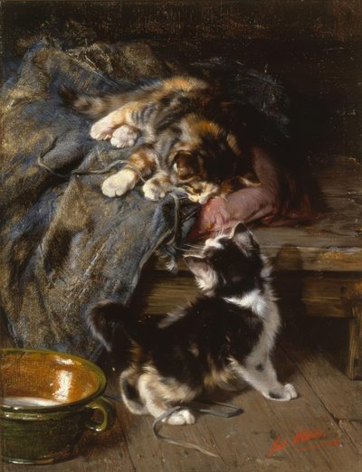 子猫の演奏 作： Julius Adam