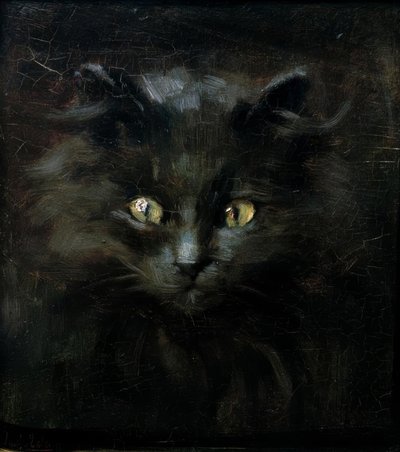 猫の肖像 作： Julius Adam